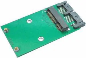Aomoproing  Mini PCI-E mSATA SSD to 1.8" Micro SATA 7+9 16pin Adapter Add on Cards PCBA for SSD Hard Disk