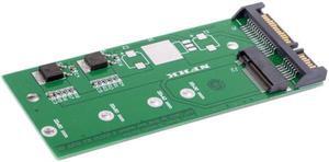 Aomoproing M.2 NGFF B/M-key 2 Lane SSD to 7mm 2.5" SATA 22pin hard disk case PCBA for E431 E531 X240S Y410P Y510P