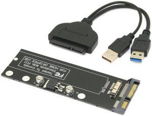 Aomoproing   USB 3.0 to 12+6pin SSD HDD to SATA 22Pin Hard Disk Cartridge Drive for Apple 2010 2011 Macbook Air A1369 A1370 SSD