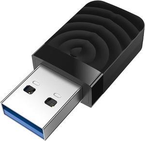 1300Mbps Mini USB Wifi Adapter Dual Band 2.4G/5.8G Wifi Network Card Antenna Wireless AC wifi Adapter for Windows 7/8/10 Mac OS