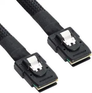 Aomoproing 70cm Internal Mini SAS 36Pin SFF-8087 to Mini SAS 36pin SFF-8087 Server Hard Disk Raid Data Cable