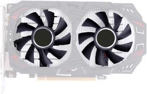 Square Hole / Round Hole Graphics Card Cooler Fan For Colorful P106-100 GTX1060 960 950 NetChi Edition Graphics Card
