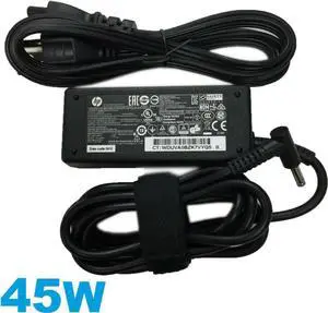 Genuine H-P 45W Power Supply Charger L25296-001 741727-001 19.5V 2.31A w/Cord