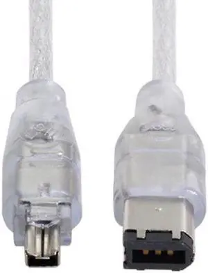 Aomoproing 1394 6Pin to Firewire 400 IEEE 1394 4 Pin Male iLink Adapter Cord Cable for Camera Camcorder