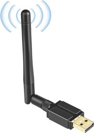 Bluetooth Adapter for PC, USB Bluetooth 5.3 Adapter, Long Range 328FT/100M Bluetooth Dongle, Driver Free BT5.3 Adapter Compatible with Computer Windows 11/10/8.1, For Bluetooth Keyboard Mouse Printer