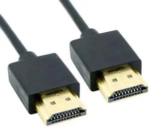 Aomoproing  OD 4.0mm standard HDMI 1.4 male to HDMI male HDTV Cable for PC Laptop HDTV 1m
