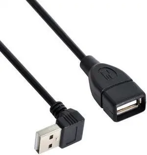 Aomoproing 90 Degree Down Angled type USB 2.0 A Male to USB A Female Cable 20cm Aomoproing 90 Degree Down Angled type USB 2.0 A Male to USB A Female Cable 20cm