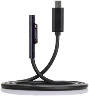 Aomoproing USB 3.1 Type C USB-C DC 12-15V to Surface Pro3 Pro4 Pro5 Pro6 Book Charge Cable 1.8m