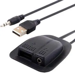 Aomoproing Backpack USB 2.0Audio 3.5mm Charging Cable Practical Convenient Outdoor Travel Camping External