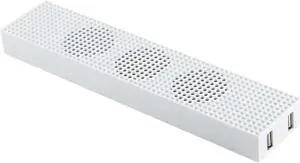 DOBE Game Console Cooling Fans with Dual USB Ports & Low/High Speed Switch for XBOX One S Console