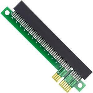 Aomoproing PCI-E Express 1x to 16x Extender Converter Riser Card Adapter Male to Female Extension for Graphics Card