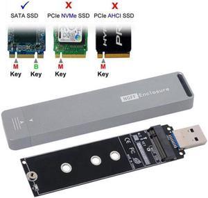Aomoproing B/M-key NGFF M2 SSD to USB 3.0 External PCBA Conveter Adapter Card Flash Disk Type
