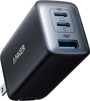 An-ker USB C Charger, 735 Charger (Nano II 65W), PPS 3-Port Fast Compact Foldable Wall Charger for MacBook Pro/Air, iPad Pro, Galaxy S20/S10, Dell XPS 13, Note 20/10+, iPhone 13/Pro, Pixel, and More