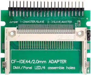 Aomoproing CF Compact Flash Merory Card to Laptop 2.5" 44 Pins Male IDE Hard Disk Drive HDD SSD Adapter