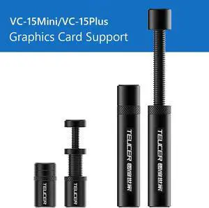 Vertical Telescopic Rotating Video Card Holder Stand Bracket Magnetic Graphics Card Brace Support Jack Desktop PC Case Accessory