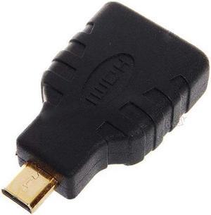 Aomoproing Micro HDMI Male to HDMI Male Adapter for Cell Phone Tablet 1080p HDTV