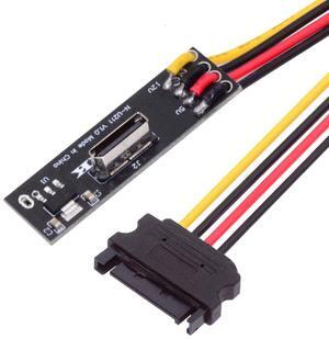Aomoproing Oculink Female SFF-8612 to U.2 U.3 SFF-8639 NVME PCIe PCI-Express SSD Adapter for Mainboard