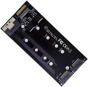 Aomoproing  Dual 2X NVME M.2 AHCI to PCIE Express 3.0 4.0 Slimline SFF-8654 8X Raid Card VROC Raid0 Hyper Adapter
