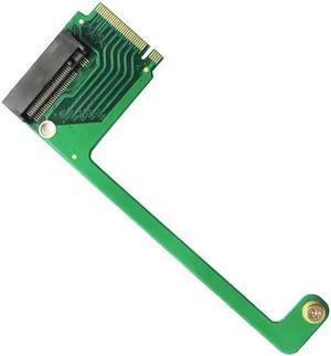 Aomoproing NVME M-Key 22x30mm to 22x80mm Angled Extension SSD Upgrade Adapter Compatible with ROG Ally Gaming