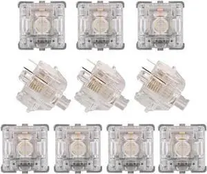 Everglide Aqua King V3 Switch 5pin Transparent Switch 55g Linear Switch(55g)