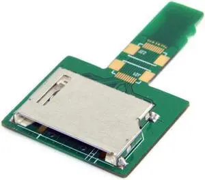 Aomoproing SD Card Socket Female to Micro-SD TF Male Memory Card Kit Extension Adapter Testing Tools Extender