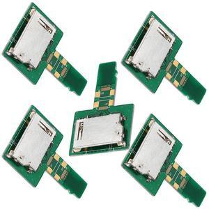 Aomoproing 5pcs/lot Micro SD TF Memory Card Kit Male to Standard SD Female Extension Adapter Extender PCBA Reader for Car GPS Phone