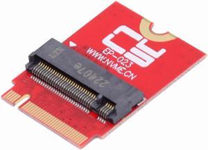 Aomoproing NVME M-Key 22x30mm to 22x80mm NGFF Extension SSD Upgrade Adapter Compatible with ROG Flow X13 Gamings Laptop