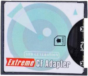 Aomoproing  Camera SD SDHC SDXC to High-Speed Extreme Compact Flash CF Type I Memory Card Adapter