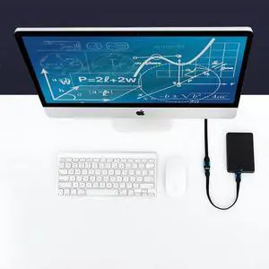 USB 3.0 Extension Cable 3.3FT/1M, USB 3.0 Type A Male to Female Fast Data Transfer Extender Cord Compatible with Computer Mouse and Keyboard and More