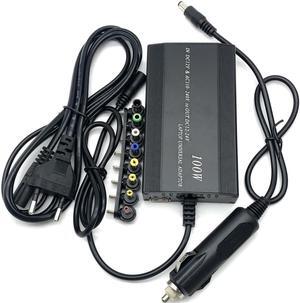 USB charger 100W 12-24V adjustable LCD universal laptop power adapter Mil-function dc ac universal laptop adapter 100w