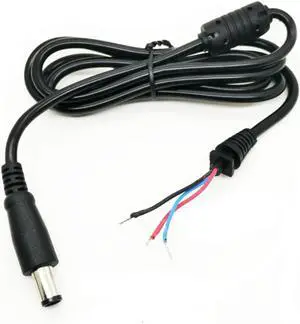 7.4x5.0mm 1.2m Laptop Notebook Power Supply Cable DC Jack Tip Plug Connector Cord Cable For D ell Power Charger Adapter