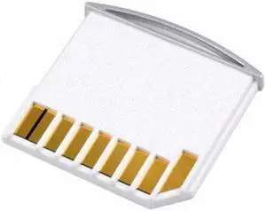 Aomoproing  Micro SD TF to SD Card Kit Mini Adaptor for Extra Storage Macbook Air / Pro / Retina White