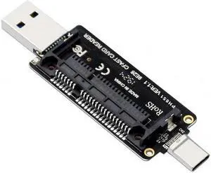 Aomoproing  USB-C USB3.0 Type-C to CFast 2.0 Card Adapter PCBA CFast Card Reader for Desktop Laptop