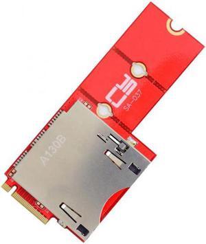 Aomoproing NGFF M.2 NVMe Mainboard to CF Express Extension Adapter M2 M-key for CFE Type-B Support R5 Z6 Z7 Memory Card