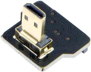 Aomoproing CYFPV Micro HDMI Type D Male Down Angled 90 Degree for FPV HDTV Multicopter Aerial Photography