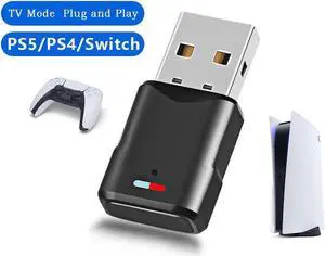 Bluetooth 5.3 Adapter Support Call for Switch/PS Game Console Desktop PC Computer Drive Free Bluetooth Receiver Transmitter