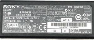Genuine So-ny SGPAC10V1 AC Adapter 30W 10.5V 2.9A W/P.Cord
