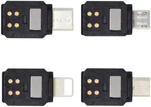 Aomoproing  4pcs/set Type-CMicro8P Adapter for Osmo Pocket 1 2 Connector Interface Handheld Gimbal Camera Accessories