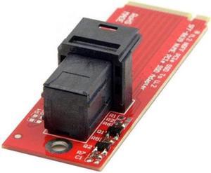 Aomoproing U.2 U2 Kit SFF-8639 NVME PCIe SSD Adapter for Mainboard Intel SSD 750 p3600 p3700 M.2 SFF-8643 Mini SAS HD