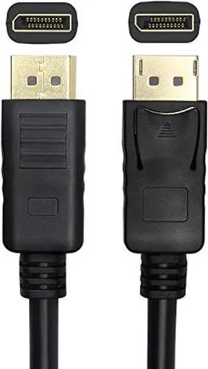 DP to DP 4K high-definition cable Displayport cable male to male computer connection cable DP to DP cable high-definition cable(3.3 ft)