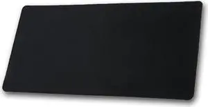 Gaming Mouse Pad Large Size (600x300x2mm) Extended Mouse Mat Water-Resistant Mouse Pads with Non-Slip Rubber Base for Keyboard and Mouse-Black