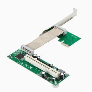 Pci-e to PCI conversion card PCIe to single PCI slot expansion card Supports collection card gold tax card Innovative sound card