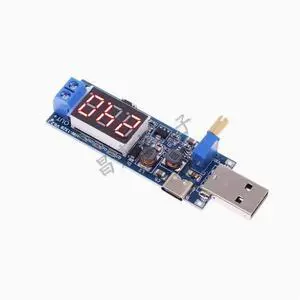 USB MICRO Boost voltage regulator DC-DC power module from 5V to 3.3V9V12V24V3W Desktop power module