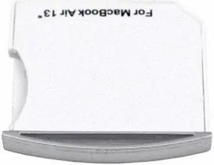 Aomoproing  Micro SD TF to SD Card Kit Mini Adaptor for Extra Storage Macbook Air / Pro / Retina White