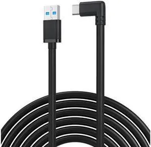 design Link Cable for Oculus Quest 2, 10 Feet/3 Meters High-Speed Data Transfer USB C 3.2 Gen1 Cable to a Gaming PC, Black