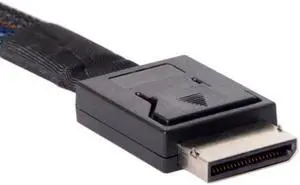 Aomoproing OCuLink PCIe PCI-Express SFF-8611 4i to OCuLink SFF-8611 SSD Data Active Cable 50cm
