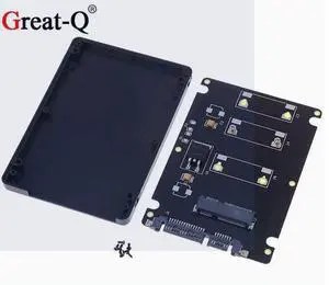 Solid-state sata protocol M.2 NGFF SSD to 2.5 SATA3 Adapter ngff mobile hard drive box