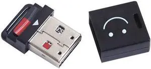 Aomoproing USB 2.0 to Micro SD T-Flash TF M2 Cell phone & tablet Memory Card Reader Black Mini Size
