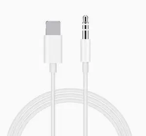 lightning to3.5 AUX Audio cable for iPhone car audio adapters 1M