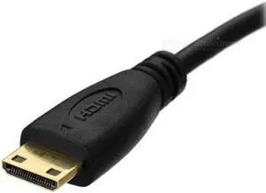 Aomoproing Type D Micro HDMI v1.4 Socket Female to Type C Mini HDMI Male Convertor Adapter Cable 20cm